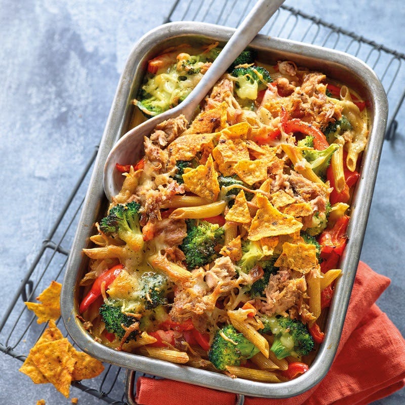 Nudel-Thunfisch-Auflauf