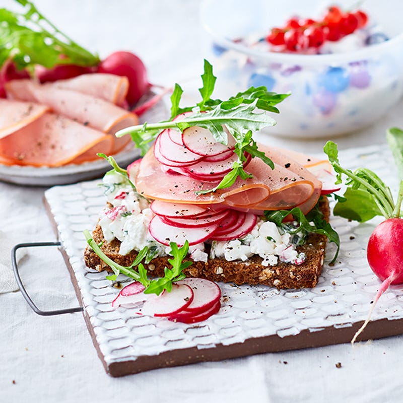 Radieschen-Schinken-Schnitte