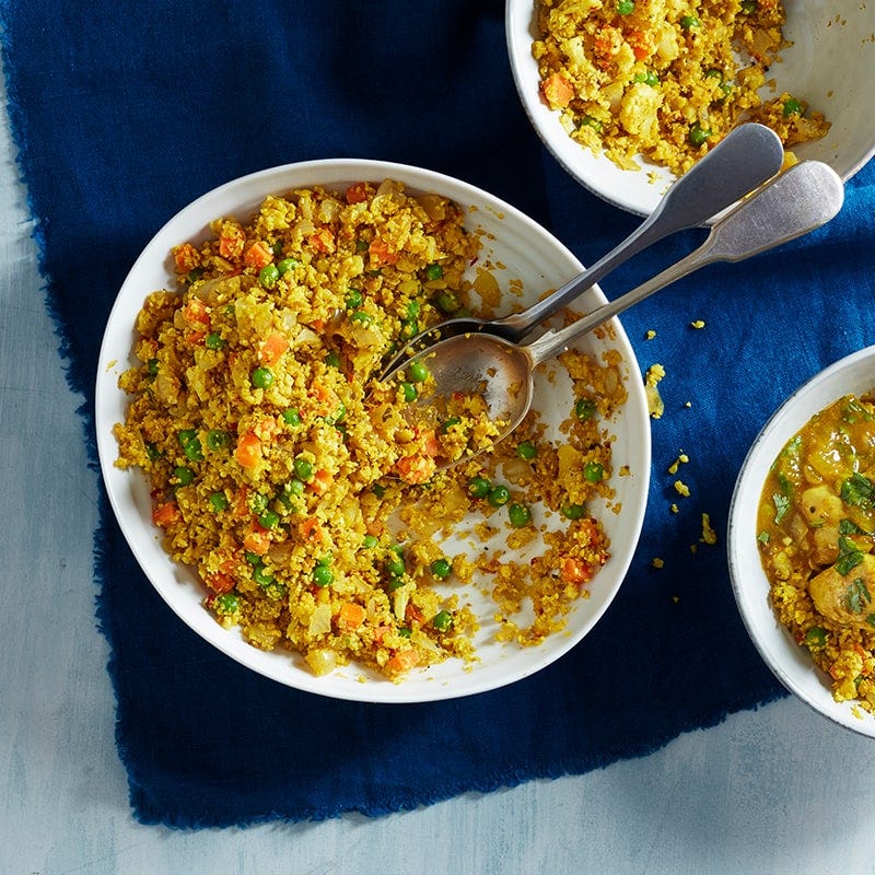 Cauliflower pilaf