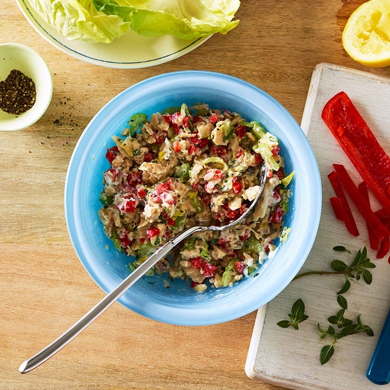 Mediterranean tuna salad