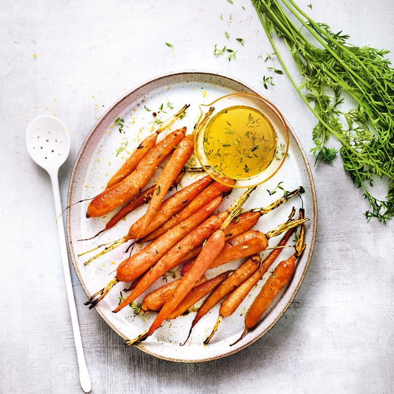 Photo de Carottes rôties au miel et au thym prise par WW