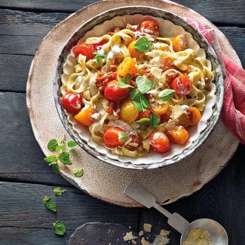 Photo de Tagliatelles aux tomates prise par WW